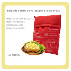 GENERICO - Bolsa de Cocina de Patatas para Microondas