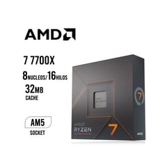 RYZEN - PROCESADOR AMD 7 7700X 8-CORES 5.4GHZ AMD AM5 DDR5