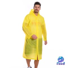 GENERICO - Poncho de agua capa impermeable protector de lluvias con capucha