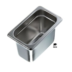 RINOX - Fuente 1/9 acero Inox 17,6 x 10,8 x 10cm Gastronorm