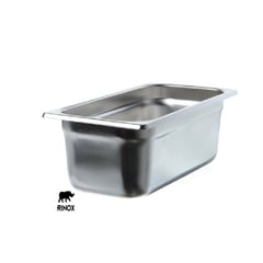 RINOX - Fuente 1/3 acero Inox 32,5 x 17,6 x 10cm Gastronorm