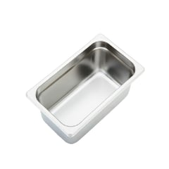 RINOX - Fuente 1/4 acero Inox 26,5 x 16,2 x 10 cm Gastronorm