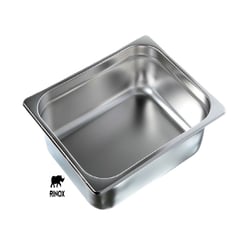 RINOX - Fuente 1/2 acero Inox 32,5 x 26,5 x 10cm Gastronorm