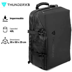 THUNDERX3 - Mochila B17 173 40L Expansible USB TSA AIR Waterproof