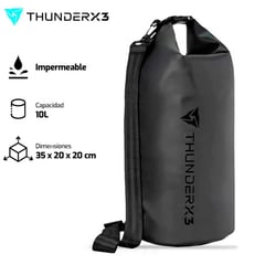 THUNDERX3 - Mochila ThunderX3 Dry Bag 10 Impermeable 10L Resistente eSports