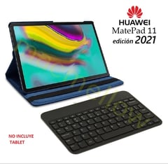 GENERICO - Funda Giratoria + Teclado Bluetooth para Huawei MatePad 11 2021 Case