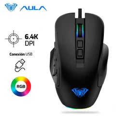 AULA - Mouse H510 DPI 10,000 DPI RGB