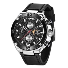 BENYAR - Reloj Hombre 5151 Cronógrafos Correa Cuero