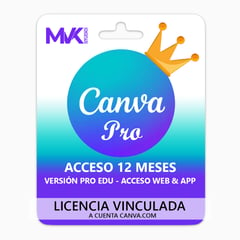 GENERICO - Licencia de Canva Pro 1 Año