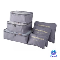 GENERICO - Organizador para maleta Travel 6 piezas impermeable