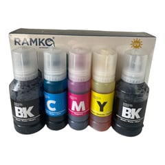 RAMKO - TINTA EPSON 544 COMPATIBLE PACK X4 + 1 NEGRO DE REGALO