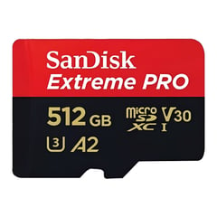 SANDISK - Tarjeta de memoria micro sd extreme pro 512 gb