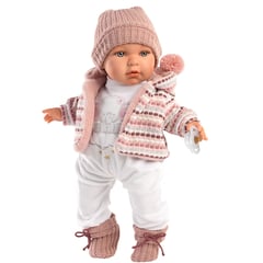 LLORENS - Muñeca Baby Julia Llorona Tipo Reborn 42 cm