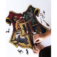 GENERICO - ROMPECABEZAS ESCUDO HARRY POTTER - NEUFERT PUZZLE PERU