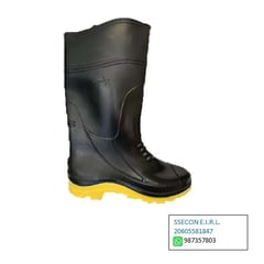 XTREME - BOTA DE JEBE COLOR NEGRO