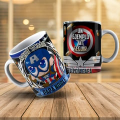 GENERICO - Taza Día del padre Capitán América