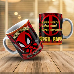 GENERICO - Taza Dia del padre Deadpool