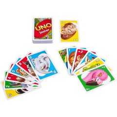 GENERICO - Juego Uno Uno Junior Juego de cartas Juego de mesa