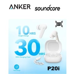 SOUNDCORE BY ANKER - Soundcore P20i Audífonos Bluetooth True Wireless White - No Indy Evo