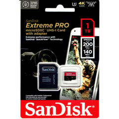 SANDISK - Memoria micro sd extreme profesional 1 tb