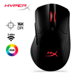 HYPERX - Mouse HYPERX PULSEFIRE DART Inalambrico 16,000 DPI RGB
