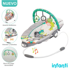 INFANTI - Silla Nido Musical Dinosaurio 6313