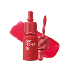 PERIPERA - INK VELVET TINT COLLECTION 08 Sellout Red