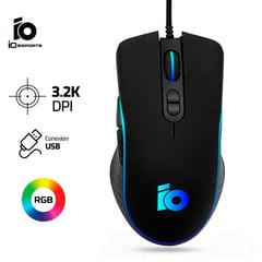 IO ESPORTS - Mouse HUNTING 3,200 DPI RGB