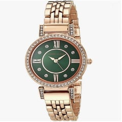 ANNE KLEIN - - Reloj Mujer con Cristales Swarovski - Oro Rosa