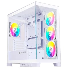 ANTRYX - CASE FX 950 WHITE SIN FUENTE FAN X4 - LED-ARGB