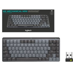 LOGITECH - Teclado Mxmechanical Mini Inalambrico Mecanico Grafito