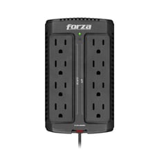 FORZA POWER TECHNOLOGIES - Estabilizador de voltaje FVR 902 de 08 tomas 900VA/450W - Forza