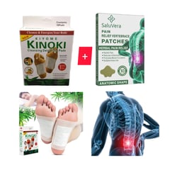 OEM - KINOKI Parches Desintoxicante para Pies y Parches para Alivio Lumbar