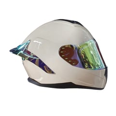 XTREME - CASCO INTEGRAL XT WT 613 BLANCO BRILLO VISOR ORO DIA Y NOCHE M