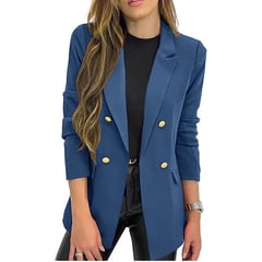 BLWOENS - Chaqueta para mujer 23223-Azul