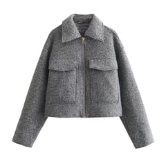 BLWOENS - Chaqueta para mujer B62805M-Gris