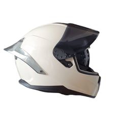 XTREME - CASCO INTEGRAL XT WT 613 BLANCO BRILLO VISOR OSCURO XL