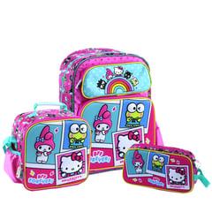 SET MOCHILA EVA 3D HELLO KITTY & FRIENDS