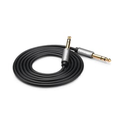 QGEEM - Cable Macho Jack Estereo Pc Mp3 Guitarra 635mm TRS 200cm Balanceado