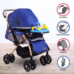 CONFORT - Coche Cuna para Bebé Musical «SUMMER» Blue