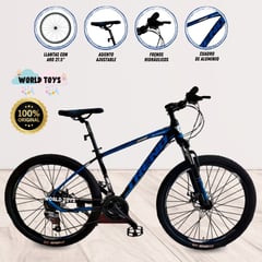 TREND - Bicicleta Deportiva Aro 27.5 «FLUSSO» Blue