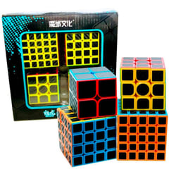 MOYU - Geekcuber Set De Cubos Meilong Fibra de Carbono