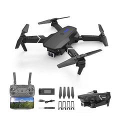 OEM - Drone Volador E88 Doble Cámara con Estuche Protector HD