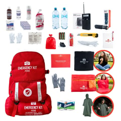 EMERGENCY KIT PERU - Mochila de Emergencia Emergency Kit PREMIUM PERSONAL
