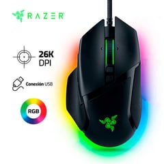 RAZER - Mouse BASILISK V3 CHROMA 26,000 DPI RGB Negro