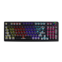 CYBERTEL - Teclado Gamer Mecánico Rainbow Striker K1005