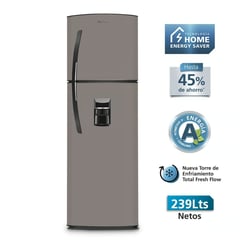 Refrigeradora 239 Lt No Frost Con Dispensador Rma255fypl Platinum