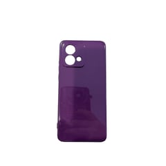 GENERICO - Funda Protectora Case Moto G84 color purpura con brillos