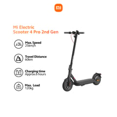 XIAOMI - Scooter Eléctrico 4 Pro (2nd Gen) GL