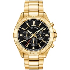 BULOVA - Reloj 97A139 Cronógrafo Dorado